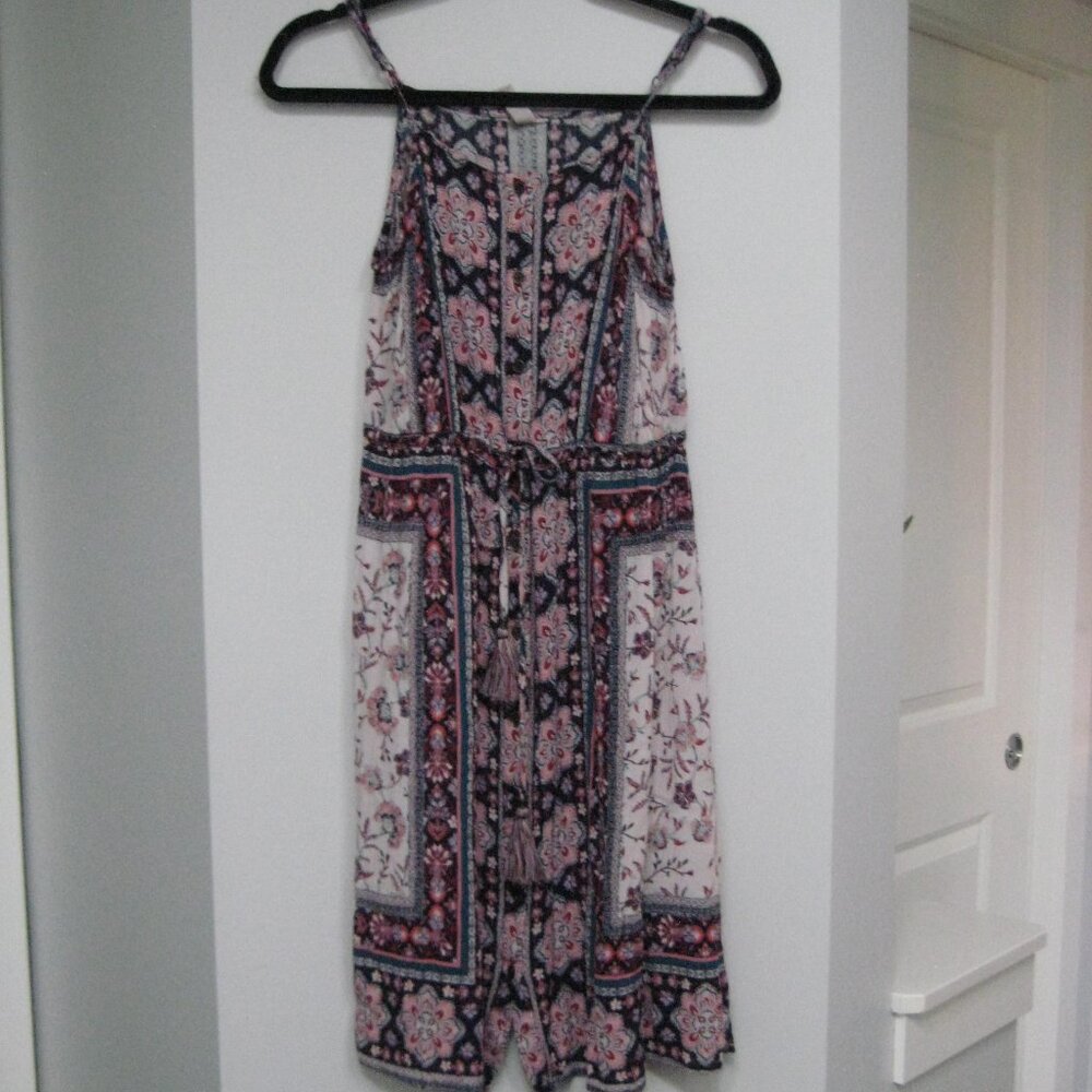 Cute boho drawstring dress